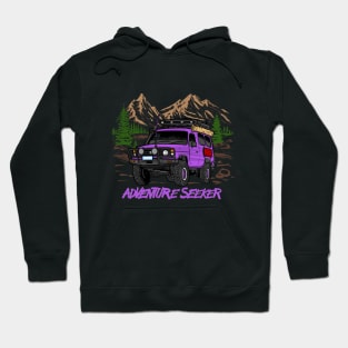 Land Cruiser Adventure Seeker - Purple Hoodie